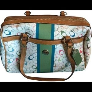 Coach Chelsea Multicolored Satchel